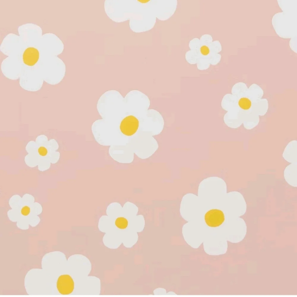 Pillowfort - Pink Daisy Kids' Wallpaper